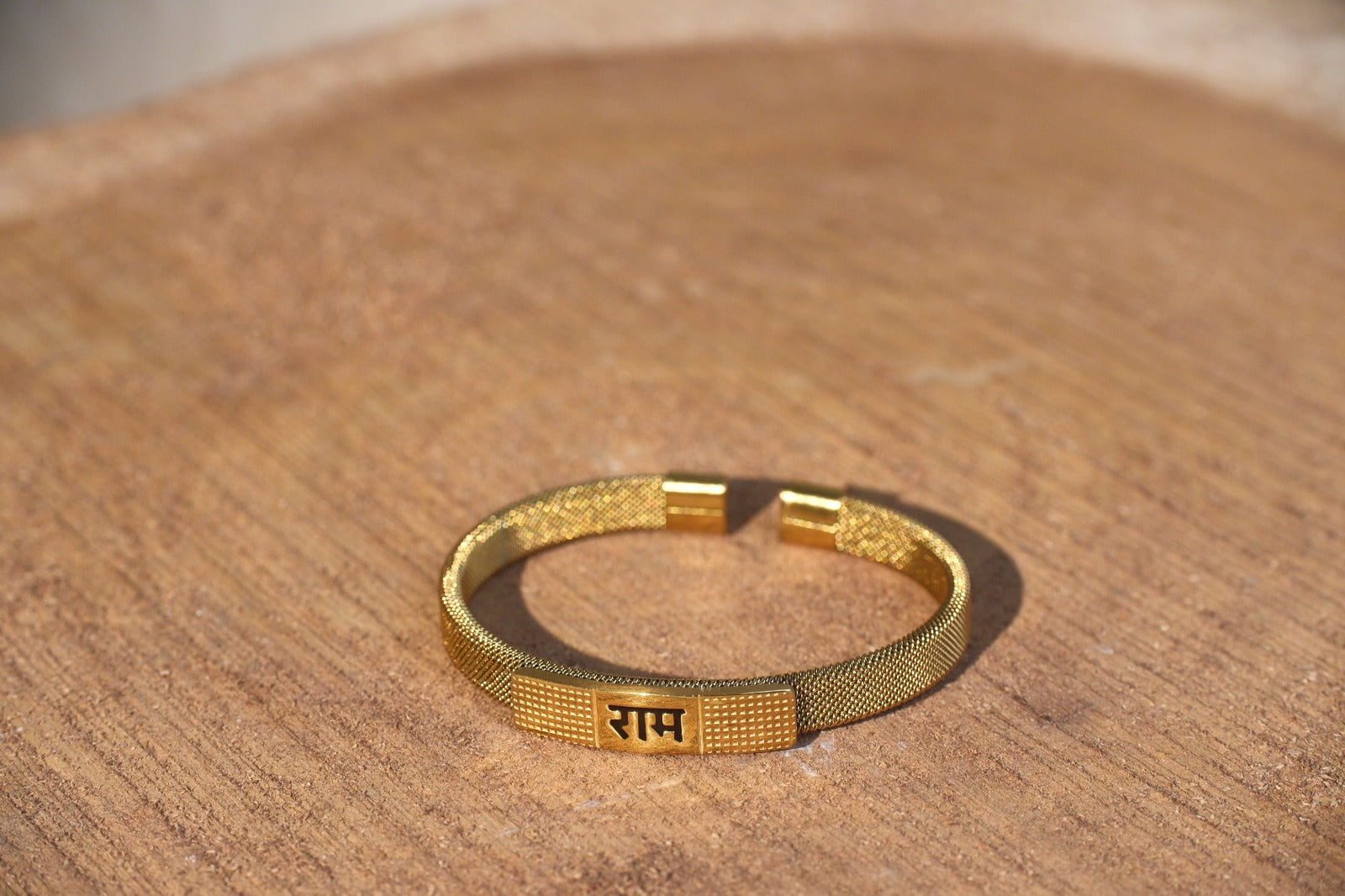 The Resilience Cuff 22k Gold Plated - Ram