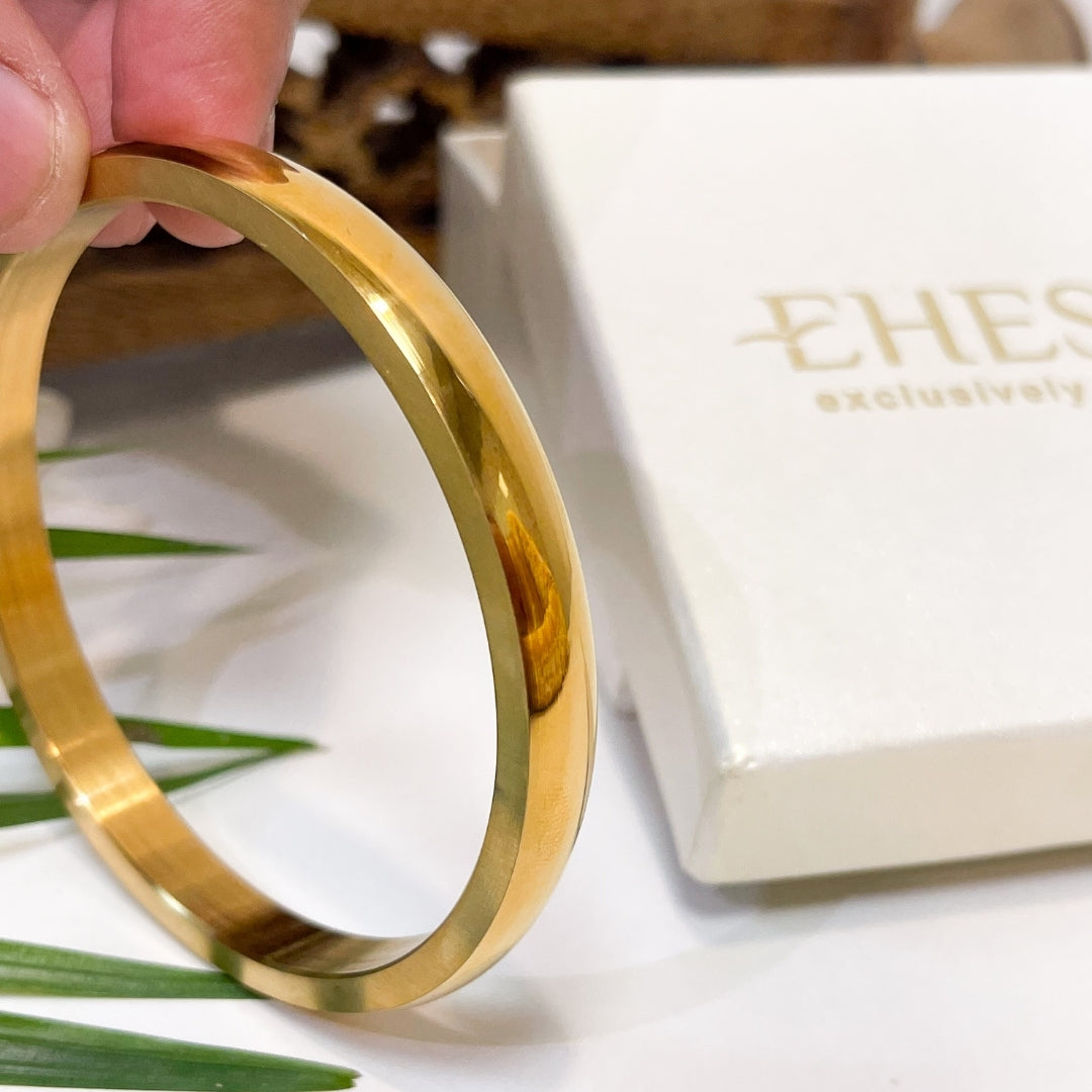 Shakti Kada – 18K Gold Plated (Round)