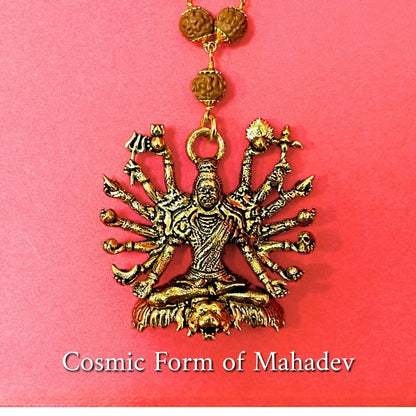 The Akhanda Shiv Locket: Cosmic Strength &amp; Spiritual Harmony - (Buy1 Get1 Free)