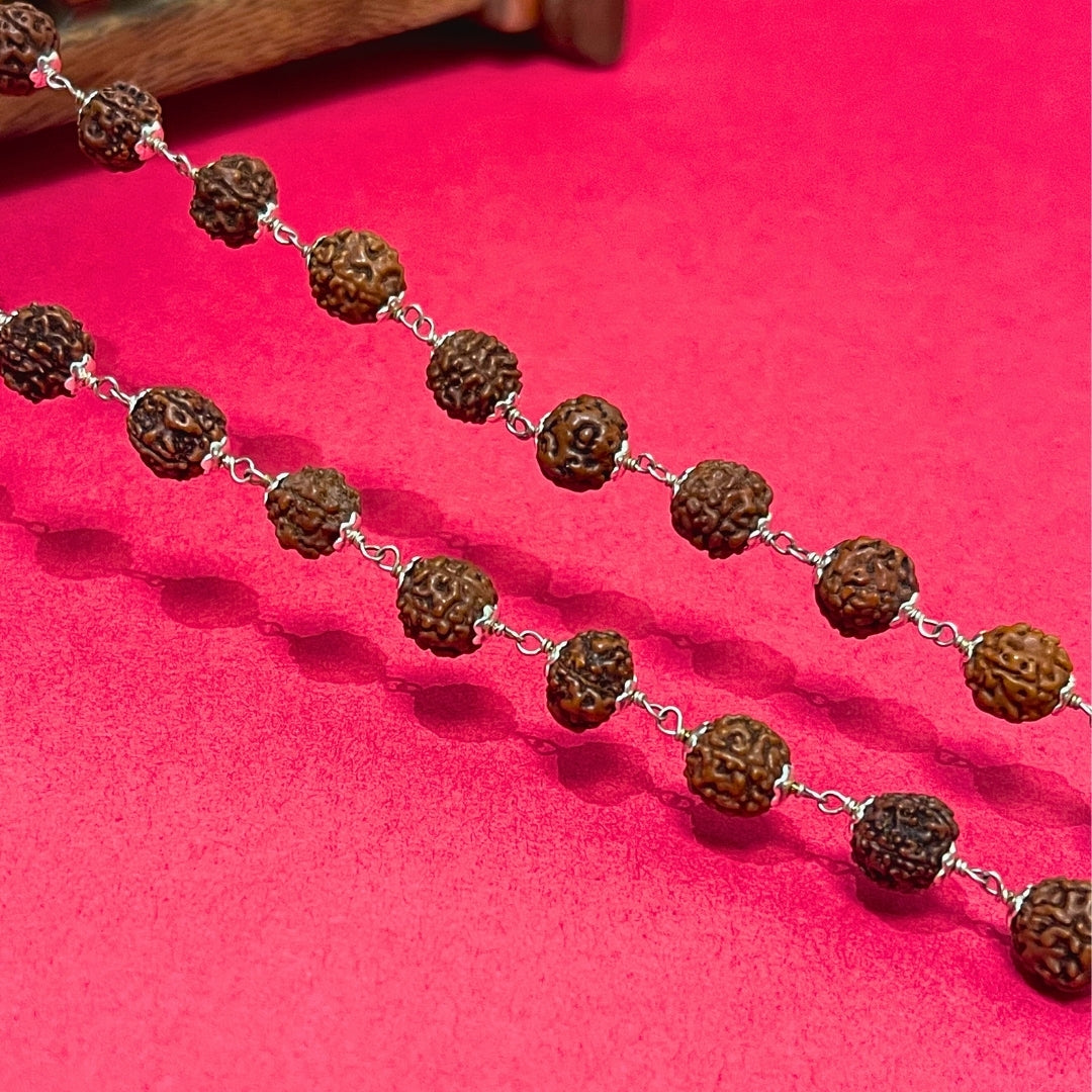 Sankat Mochan Hanuman Mala in Pure Copper