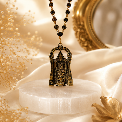 Shri Venkateshwara Mala(Gold Plated) - (SALE - Buy 1 Get 1)