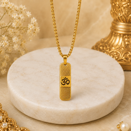 The Resilience Locket With Chain - Om2