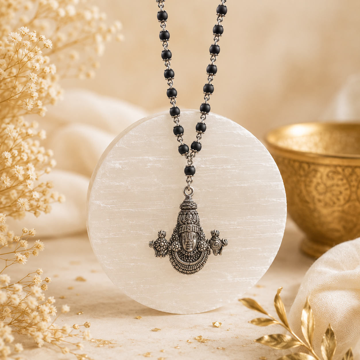 Tirupati Balaji Mala – Pure Karungali - (SALE - Buy 1 Get 1)