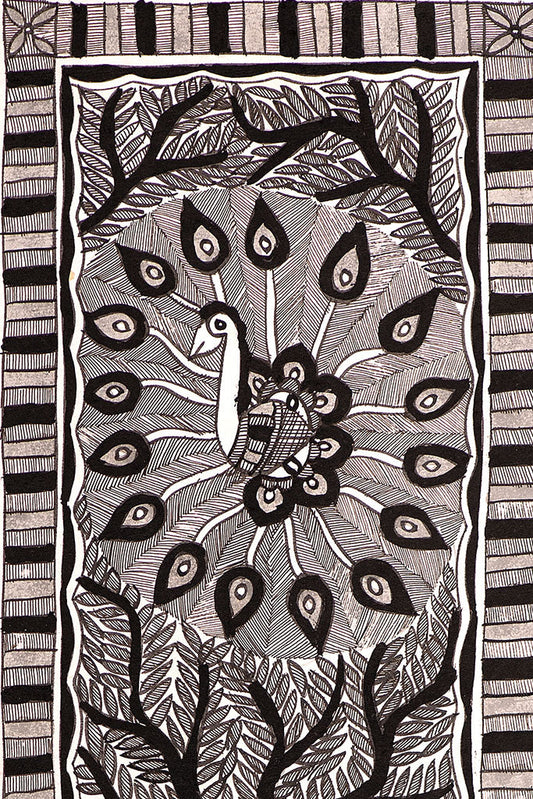 Tree of life , peacock