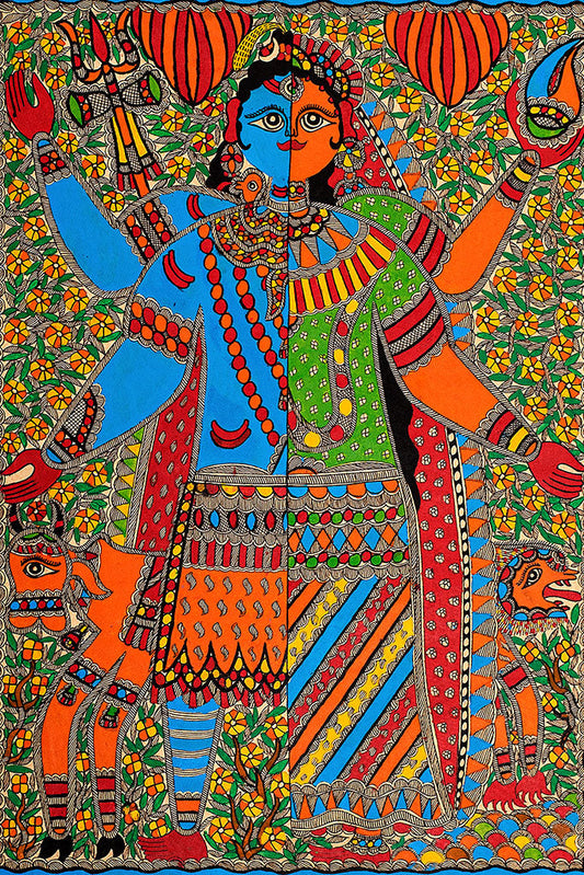 Shiv & Parvati - Ardhanarishvara