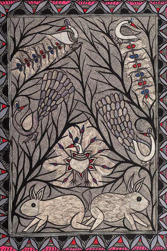 Running rabbit - symbol of energy and exuberance