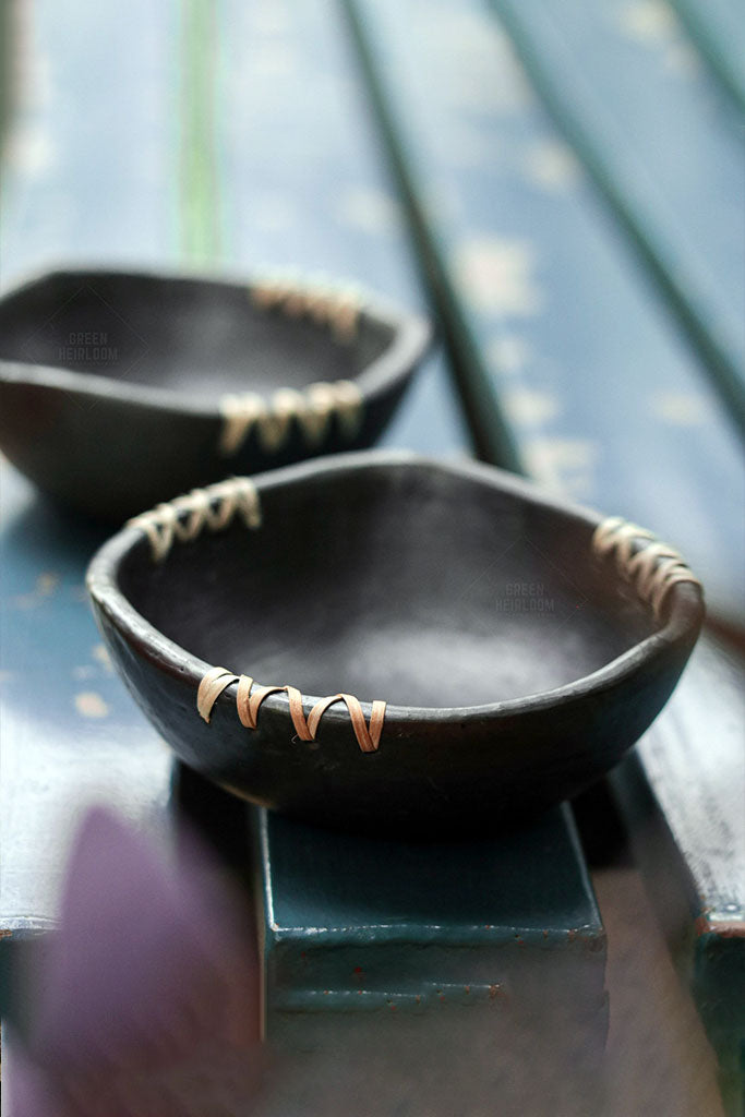 Set of 2 bowls - Blackstone ( Manipur )